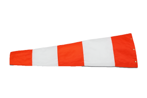 international windsock orange and white